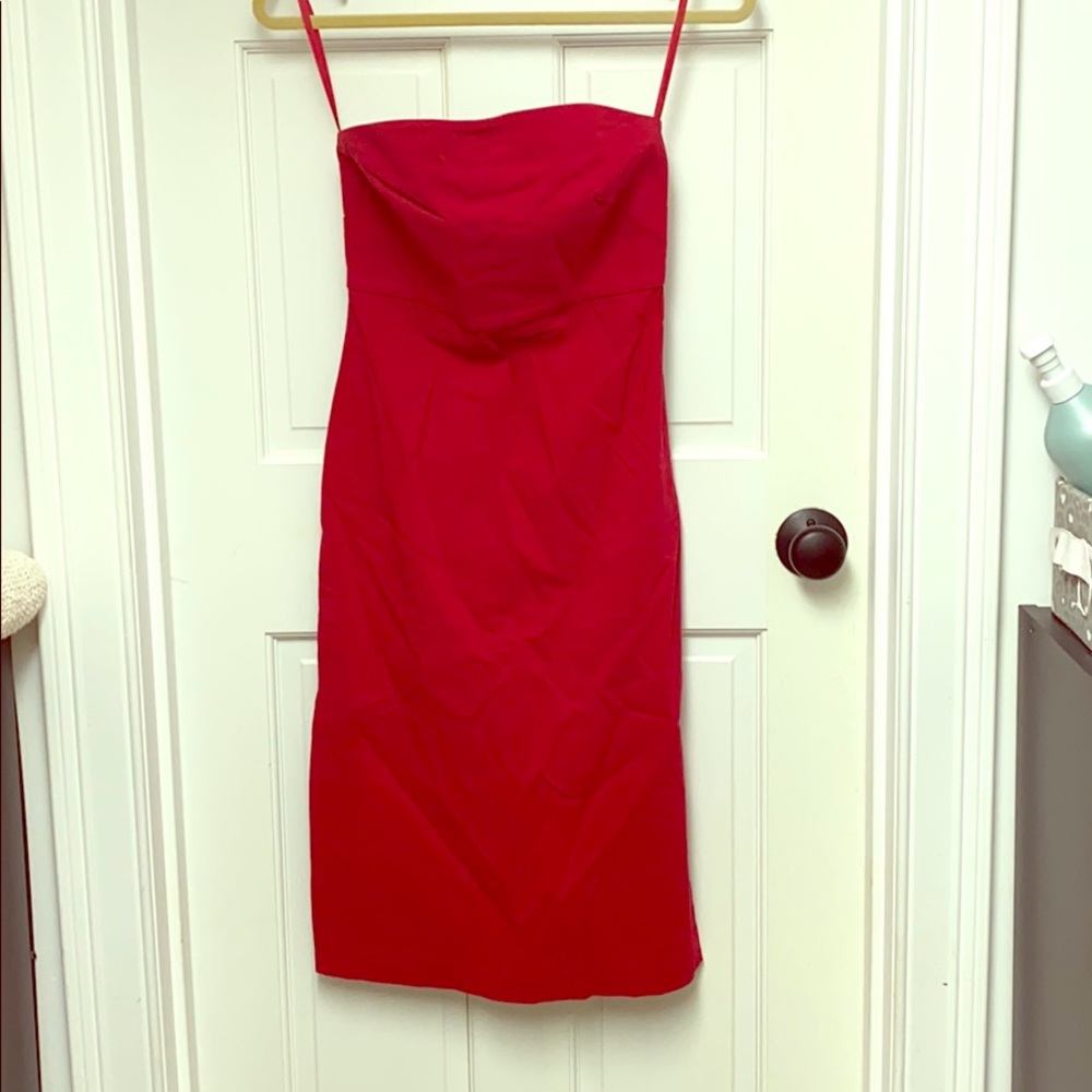 Express Strapless Dress